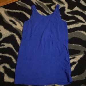 Blue tank top
